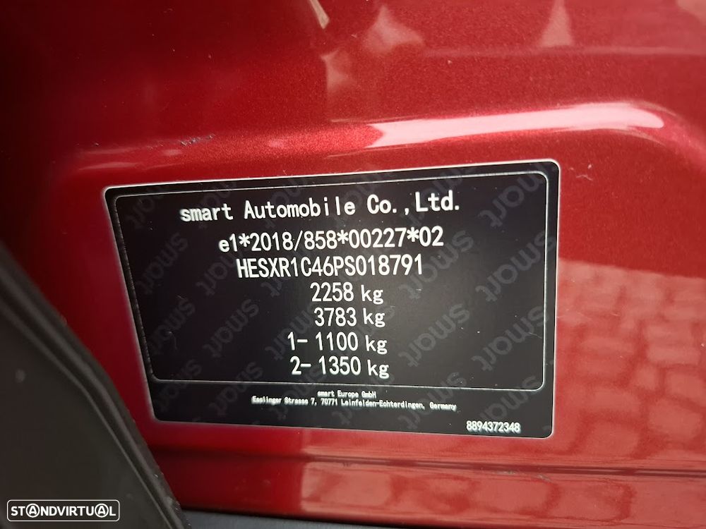 Smart #1 66 kWh Pro+ - 60