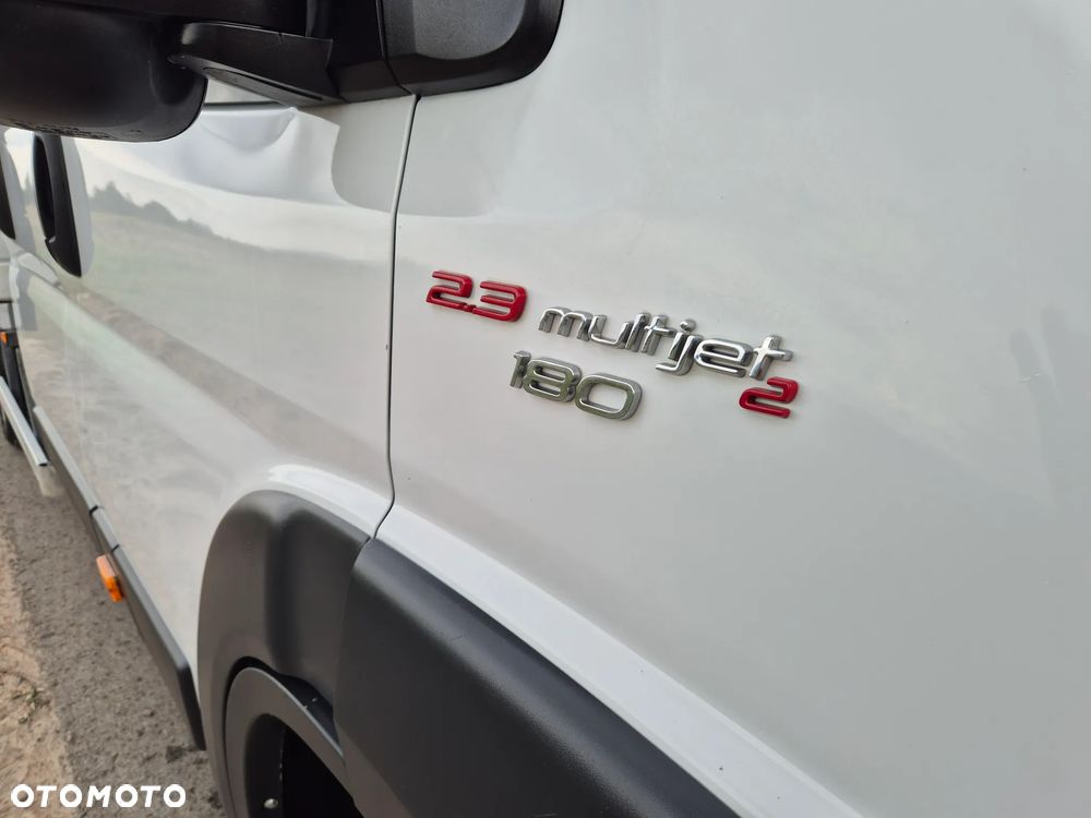 Fiat DUCATO MAXI 2.3 POWER 180KM KIPER DUBEL BRYGADÓWKA 7 0SÓB SALON PL 2017R - 22