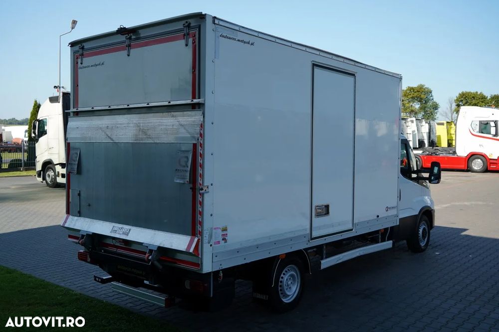 Iveco DAILY 35-160 / CONTAINER - 4,3 M / DHOLLANDIA LIFT - 750 KG / 3 LOCURI / DOUĂ / IMPORTAT / - 8