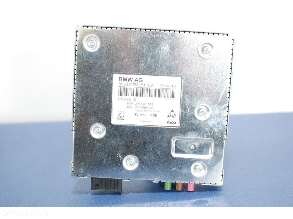 BMW F01 F02 F04 MODUŁ TV STEROWNIK DVB-T 9228151 - 1