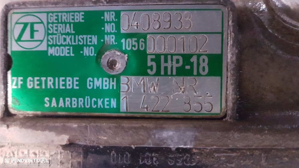 CAIXA DE VELOCIDADES BMW SERIE 5 BERLINA (E39) 520I - 11
