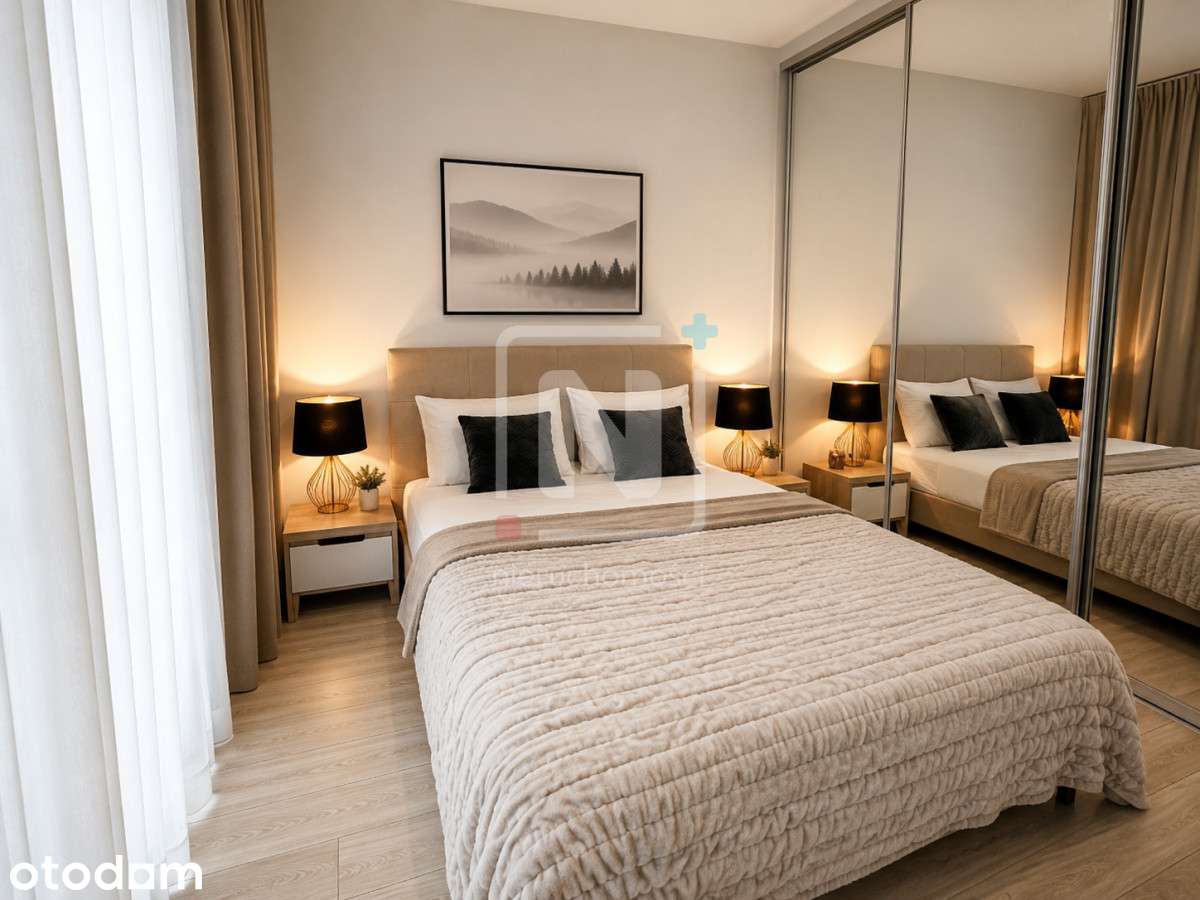 2 pok 43 m2 Apartament inwestycyjny z dużym tarase
