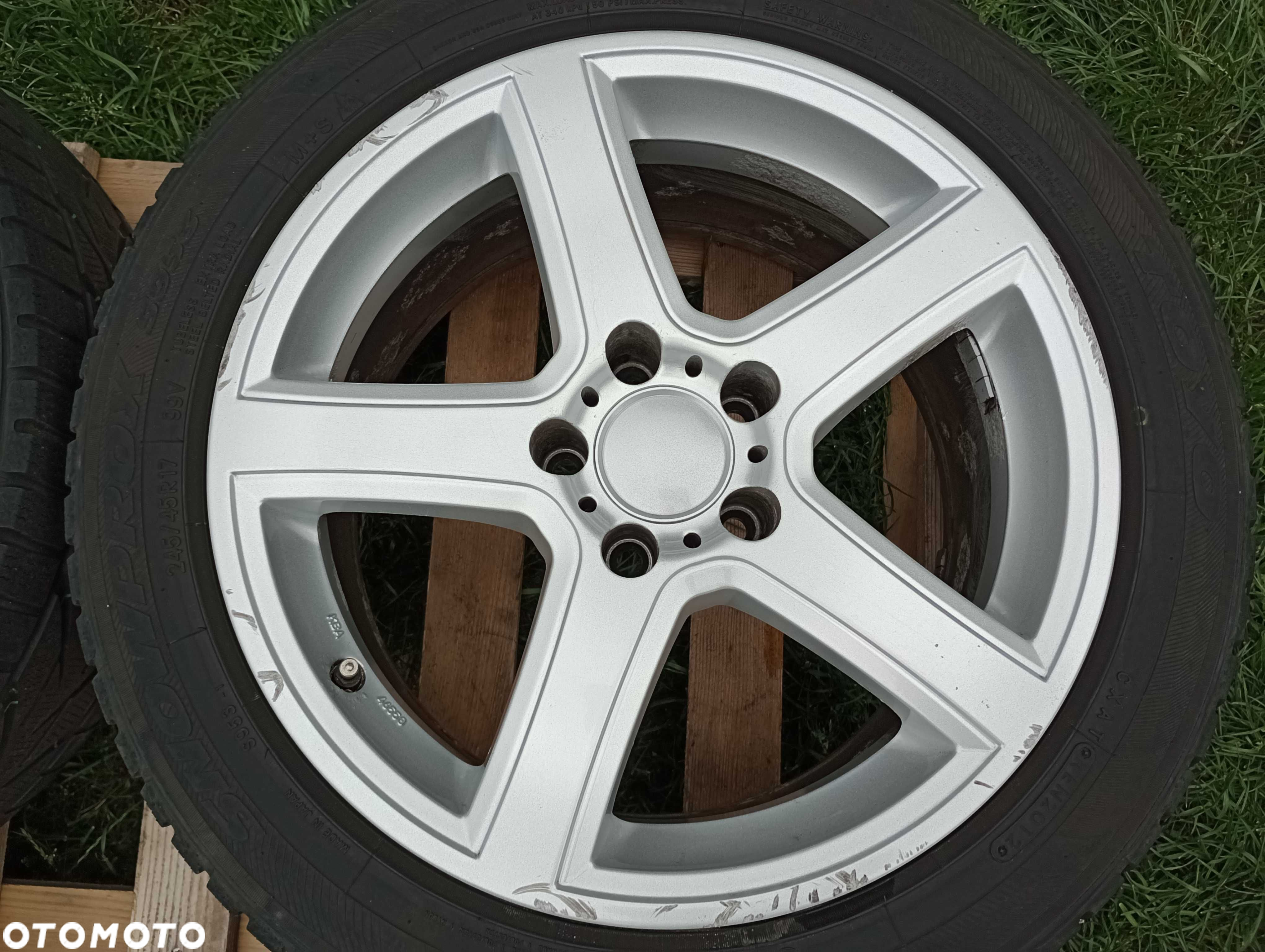 Alufelgi 17 cali 5x112 Audi Mercedes VW Seat Skoda CLS A5 - ET28 - 6