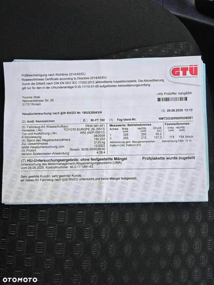 Toyota Verso 1.8 7-Sitzer Comfort - 22