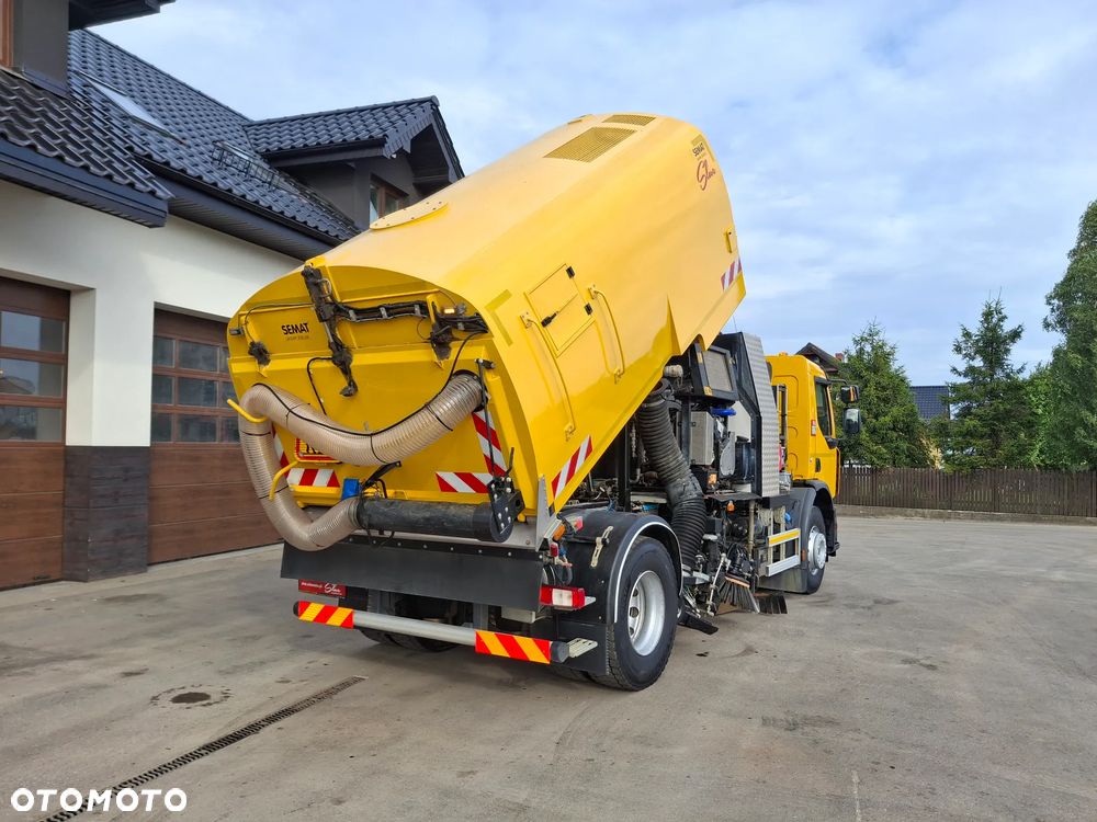 Renault C280 Zamiatarka SEMAT Zoeller FAUN Karcher 2 Silniki Rura Do Liści Listwy Ciśnieniowe Lanca 2 Zbiorniki Wody Szczotki L/R 2018r Euro 6 - 22