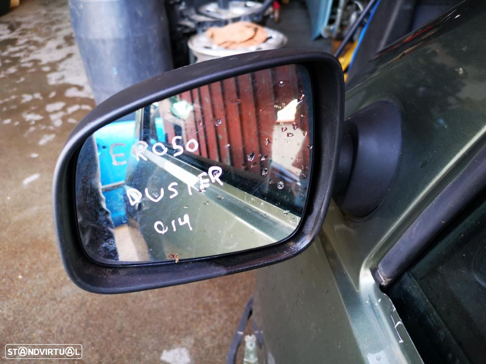 DACIA DUSTER 2014 ESPELHO RETROVISOR ESQ ER050 - 2