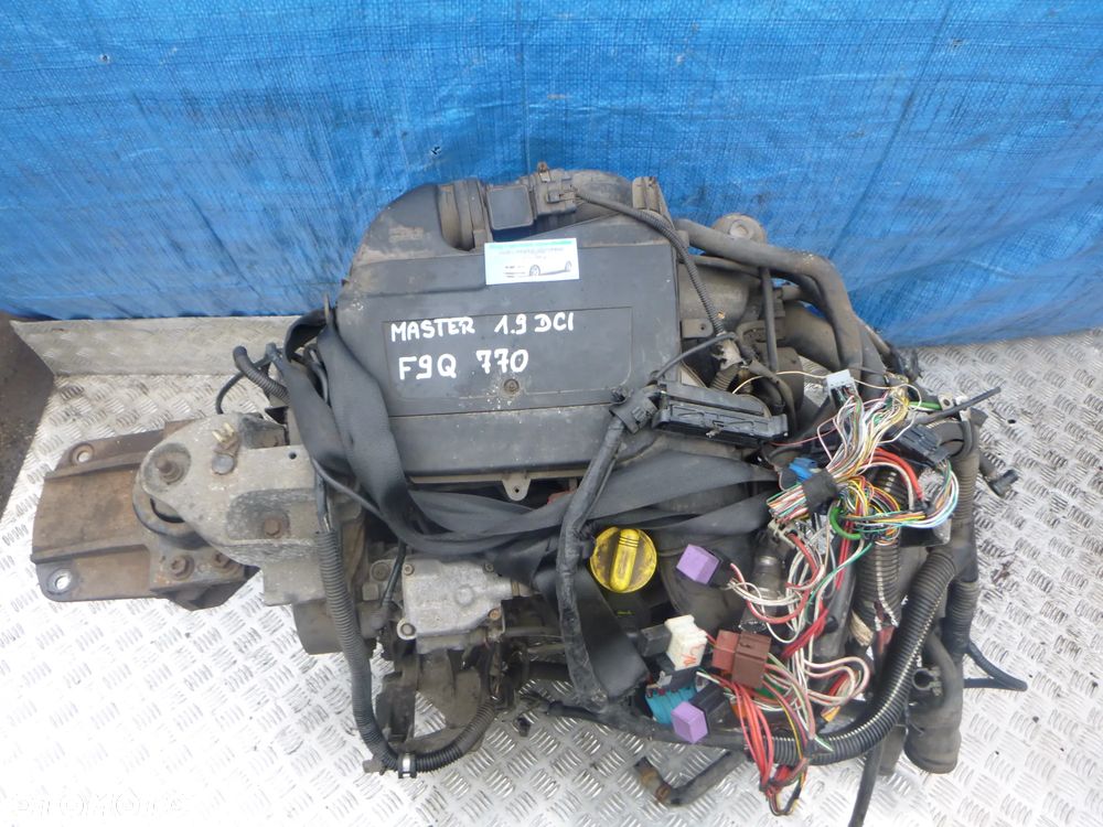 SILNIK RENAULT MASTER II  1,9 DTI  F9Q770  -30 DNI GWARANCJI ROZRUCHOWEJ ! - 2