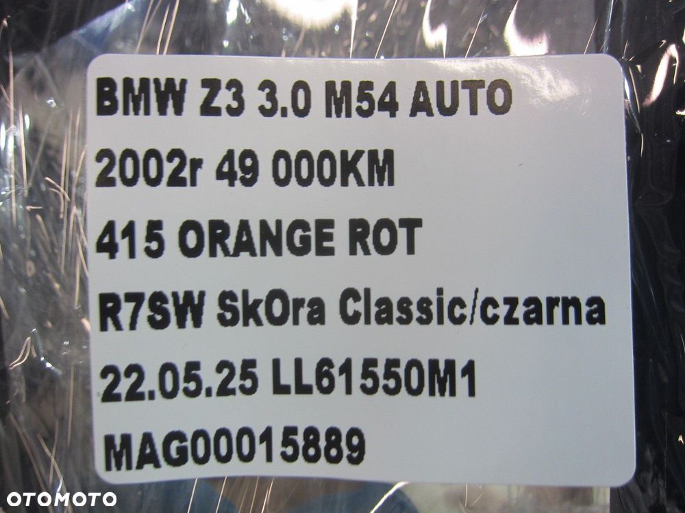 BMW Z3 E36 DEKOR LISTWA OSŁONA OBUDOWA LEWARKA SKRZYNI BIEGÓW 51168413730 - 8