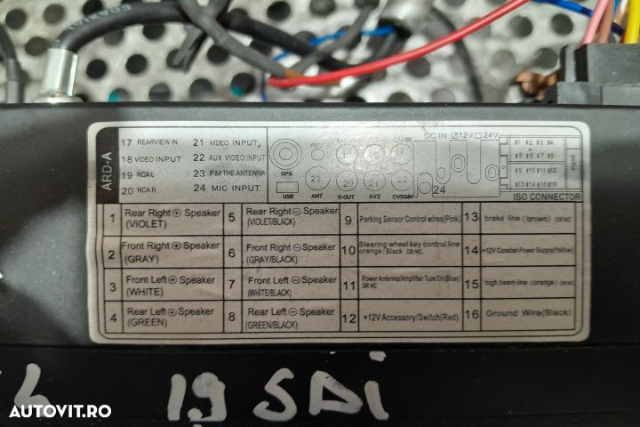 Navigatie auto Volkswagen VW Golf 4 [1997 - 2006] Hatchback 5-usi 1.4 - 3