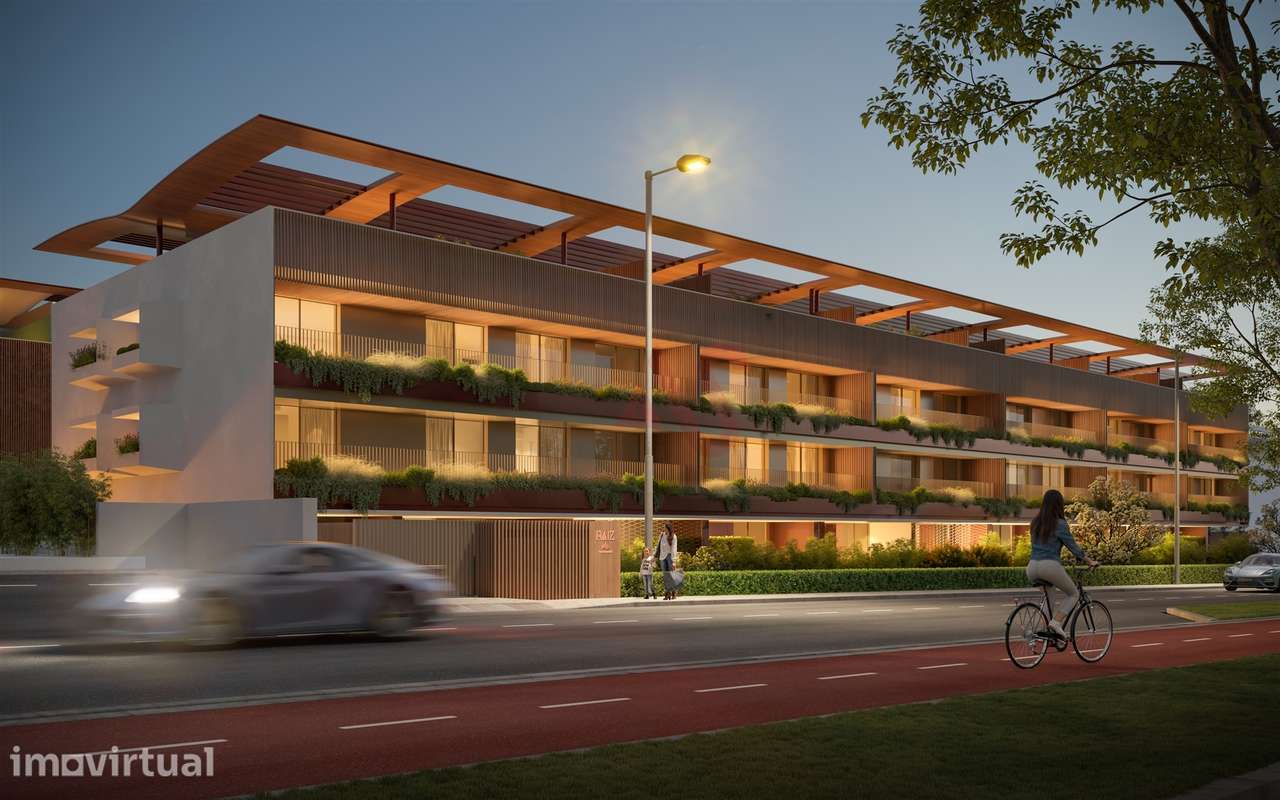 Apartamento T3, no empreendimento RAIZ, edifício PARQUE, na Av. da Boa - Grande imagem: 4/26