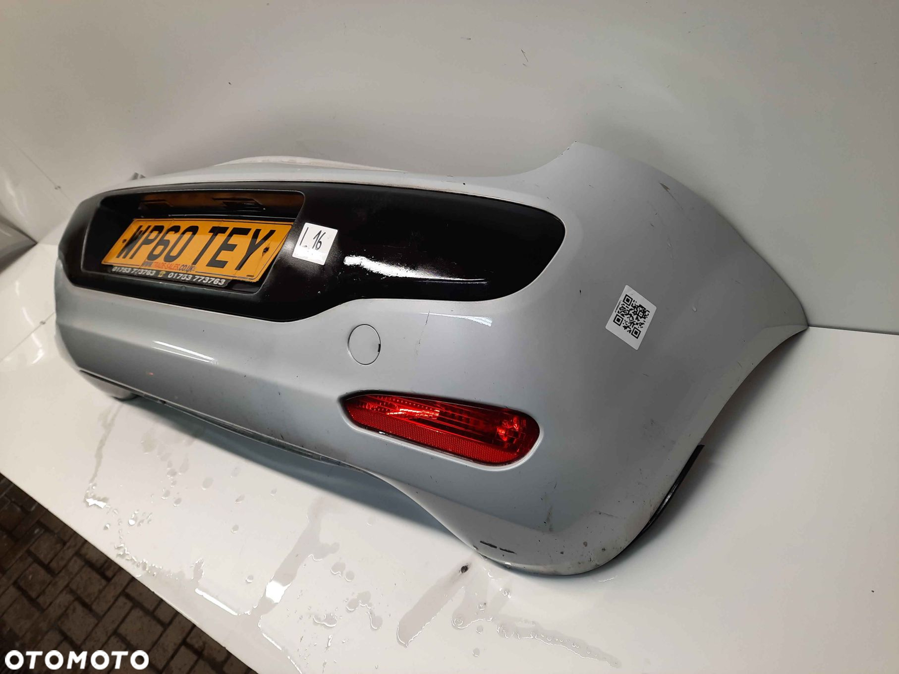 } ZDERZAK TYŁ TYLNY FIAT PUNTO EVO 760/A BIAŁY - 3