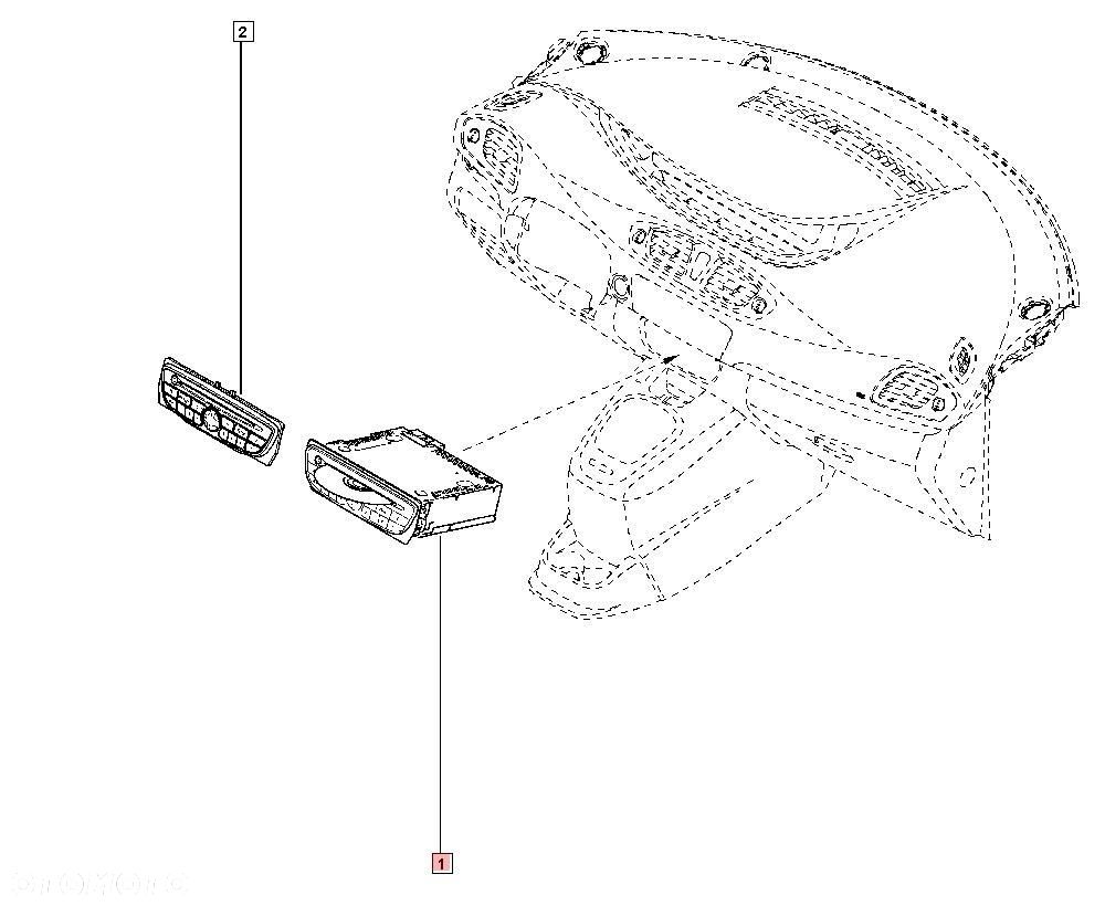 radio cd renault scenic iii 281150030r - 2