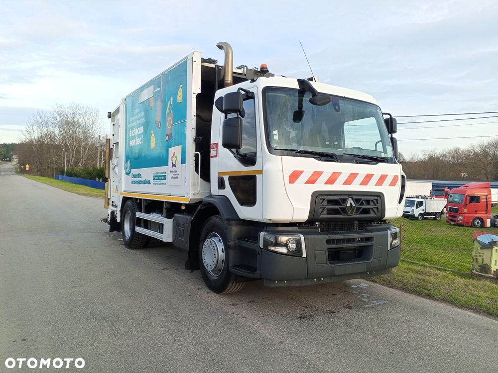 Renault Śmieciarka Renault D19/ Mały przebieg i udokumentowany - 2