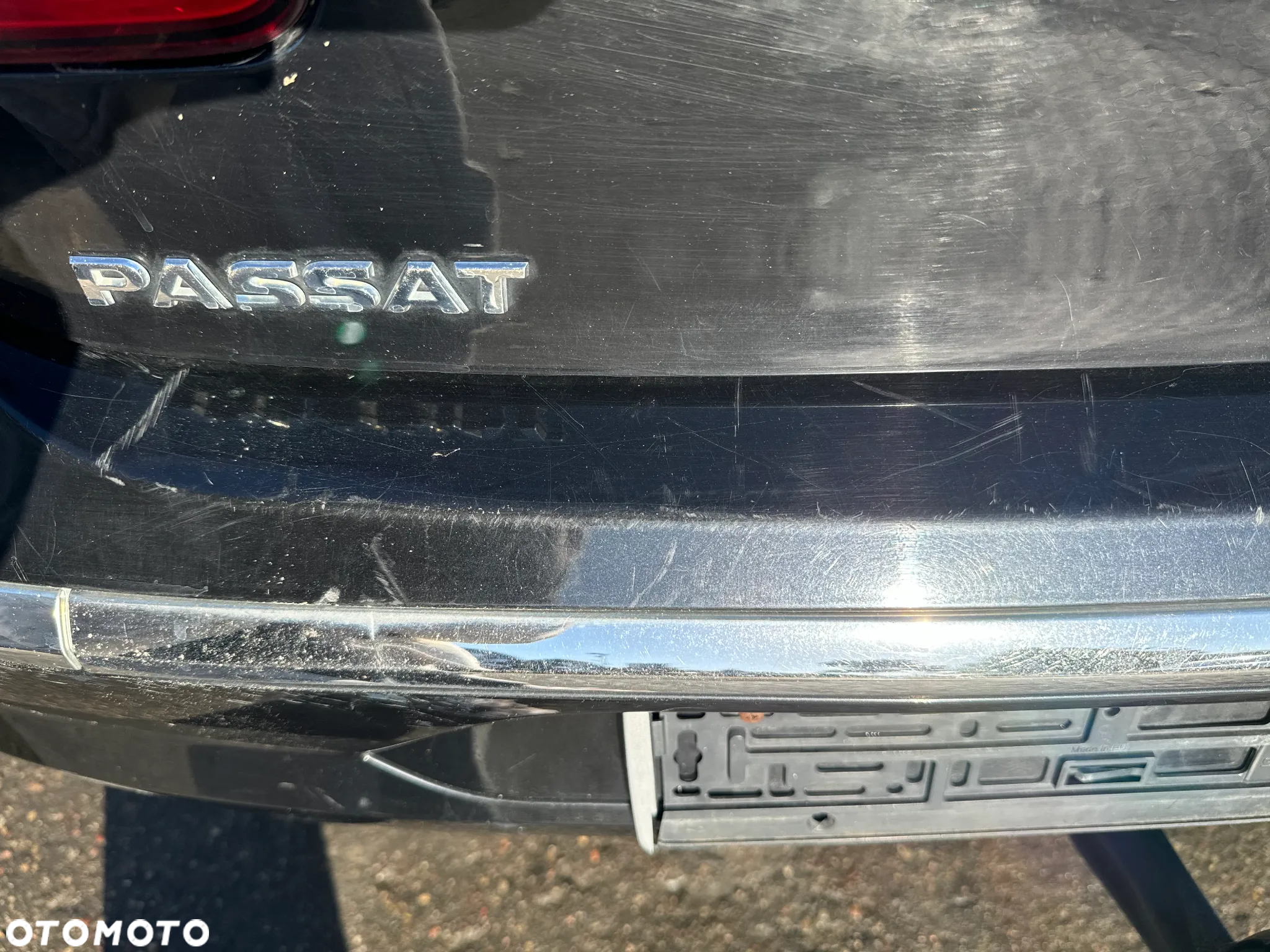VW PASSAT CC ZDERZAK TYLNY TYŁ LC9X - 8