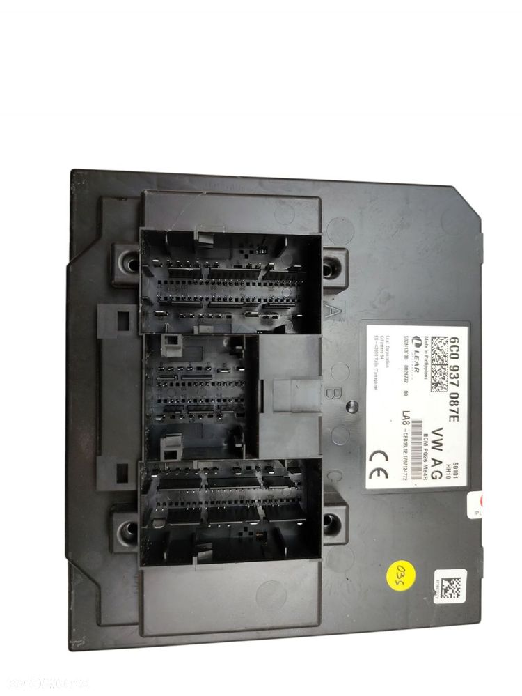 MODUŁ KOMFORTU BCM SKODA RAPID FABIA III 3 6C0937087E - 1