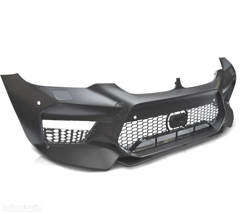 PARACHOQUES FRONTAL BMW G30 G31 17-19 LOOK M5 PDC + SPOILER LIP - 3