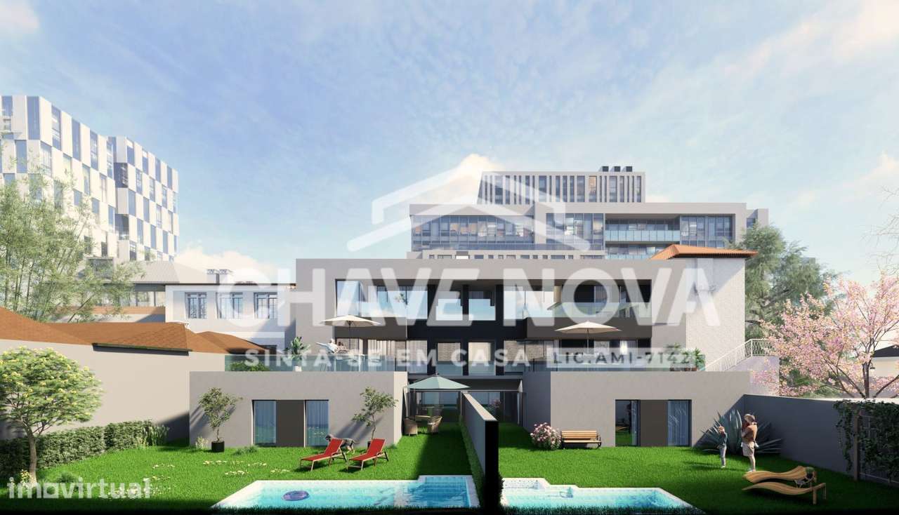 T3 Novo c/ Varanda no Empreendimento Oporto Apartaments - Grande imagem: 2/25