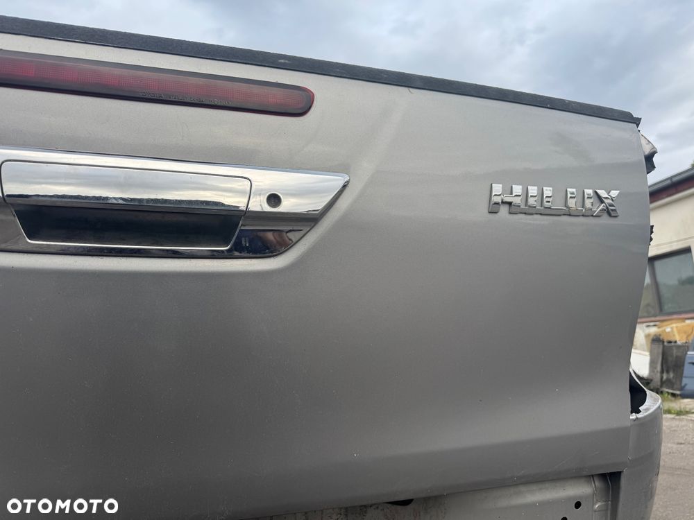 Toyota hilux 8 VIII 2015- klapa bagażnika burta paka ładunkowa klamka z kamerą wszystkie części - 2