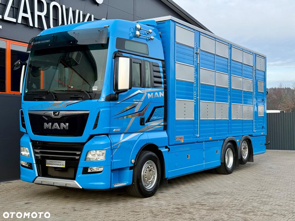 MAN TGX 26.540 // E6 // Zabudowa PEZZAIOLI // 3 poziomy hydraulika, podnoszony dach, rampa hydrauliczna // do żywca, do bydła, do transportu zwierząt - 8