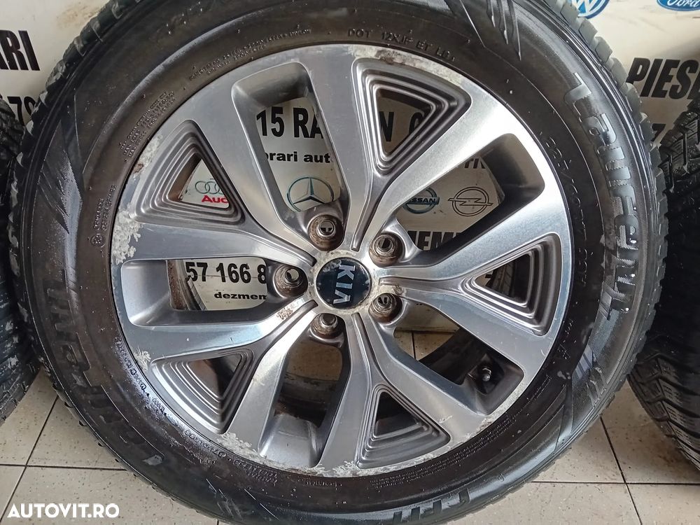 Set 5 Jante Aluminiu R17 Kia Sportage Hyundai IX35 Nissan Dacia Suzuki 5x114.3 225/60R17 - 10