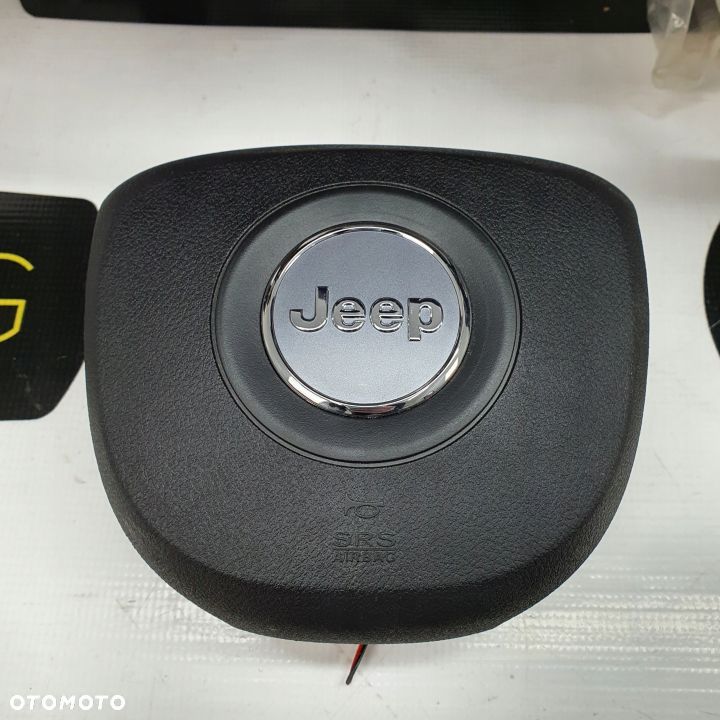 JEEP CHEROKEE KL DESKA ROZDZIELCZA KONSOLA KOKPIT PULPIT PODUSZKI AIRBAG AIR BAG KIT SET - 8