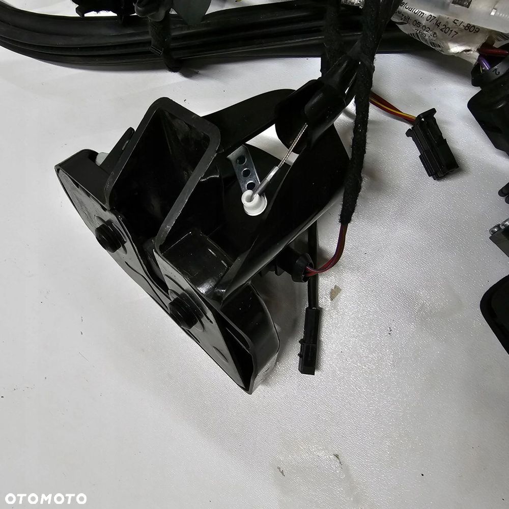 VW T5 LIFT T6 zamek rolka uszczelka drzwi przesuwnych elektrycznych LEWYCH - 6