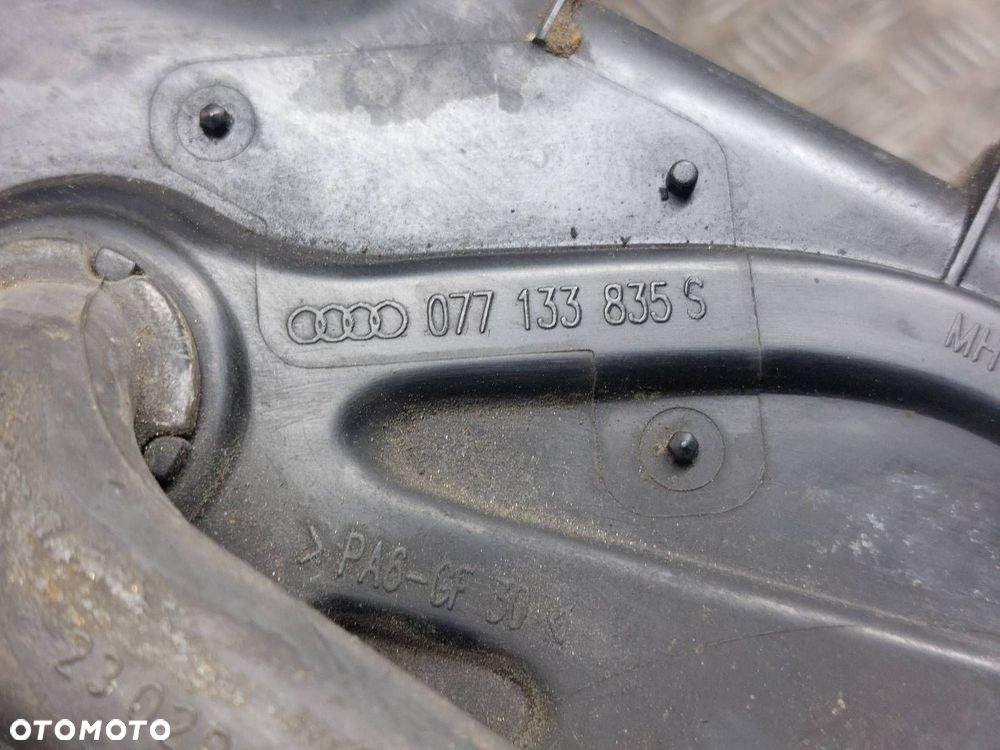 OBUDOWA FILTRA + PRZEPŁYWOMIERZ AUDI A8 D3 4.2 V8 077133835S 077133471J - 4