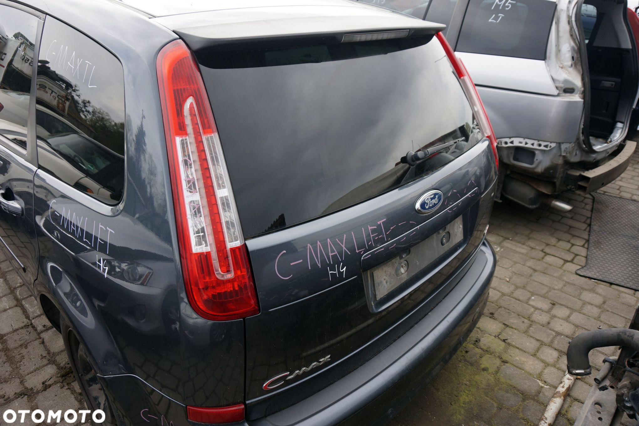 KLAPA BAGAŻNIKA TYLNA C-MAX I MK1 LIFT H4  SZARY FORD 2006-2010 - 3