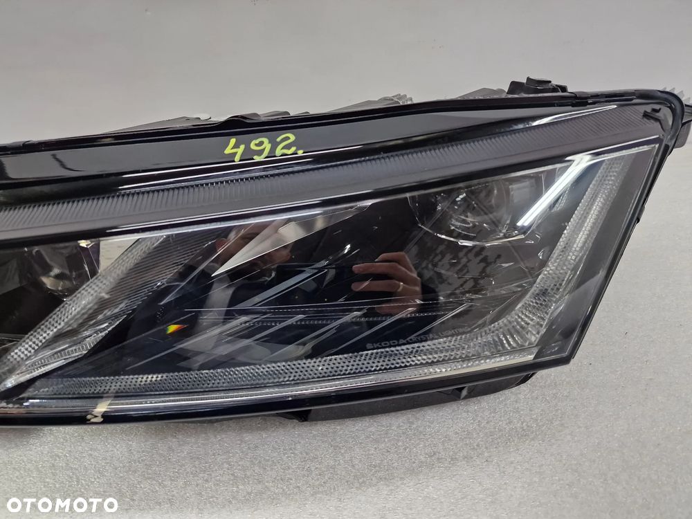 SKODA OCTAVIA IV 4 5E4 20- LEWA LAMPA PRZEDNIA PRZÓD FULL LED , NR 5E4941015A , NR AUKCJI LA492 - 6
