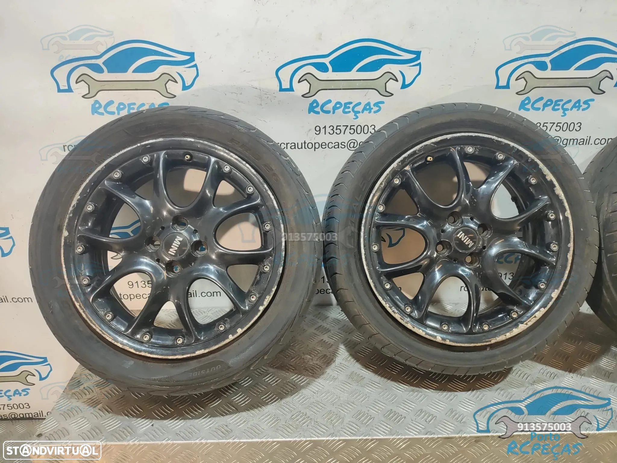 Jantes 17"  Ronal Mini Cooper S - Bi-partidas - 7J | ET48 | 4x100 - Jante | Originais | Cooper | One | John Cooper Works | Cooper SD | Polegadas | Clubman | Cabrio | Coupé | Original | Double Spoke | 36116787710 | 6787710 - 6