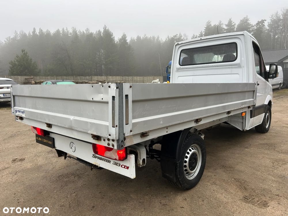 Mercedes-Benz SPRINTER 313 CDI / FAKTURA VAT 23% / 4 SZTUKI / SKRZYNIA 3.40 M / ROZSTAW OSI 3.70 M / 1 WŁAŚCICIEL OD NOWOŚCI / POLSKI SALON / OD NOWOŚCI WOZIŁY TYLKO BUTLE Z GAZEM PO REGIONIE !! - 4