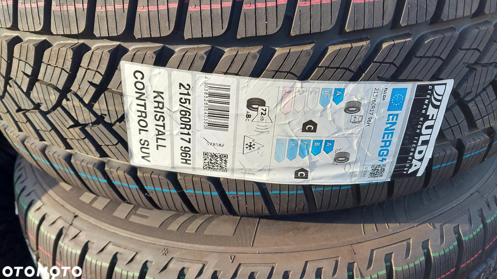 Komplet kol zimowych TOYOTA 17'' 5x114 ET39 7,5J CAMRY RAV4 auris  CzujnikiTPMS - 3