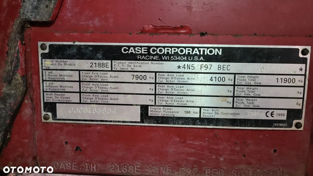 Case IH 2188 - 9