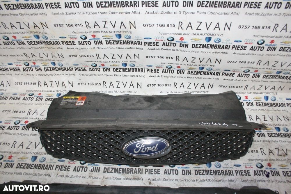 Grila Fata Grila Radiator Ford Focus 2 Livram Oriunde In Tara - 1