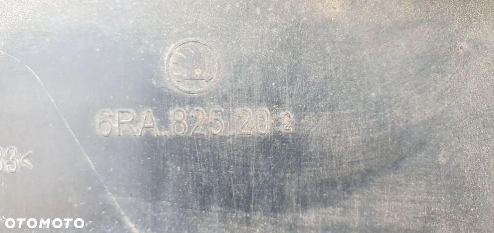 Osłona podwozia płyta prawa Skoda Rapid 6RA825202 - 4