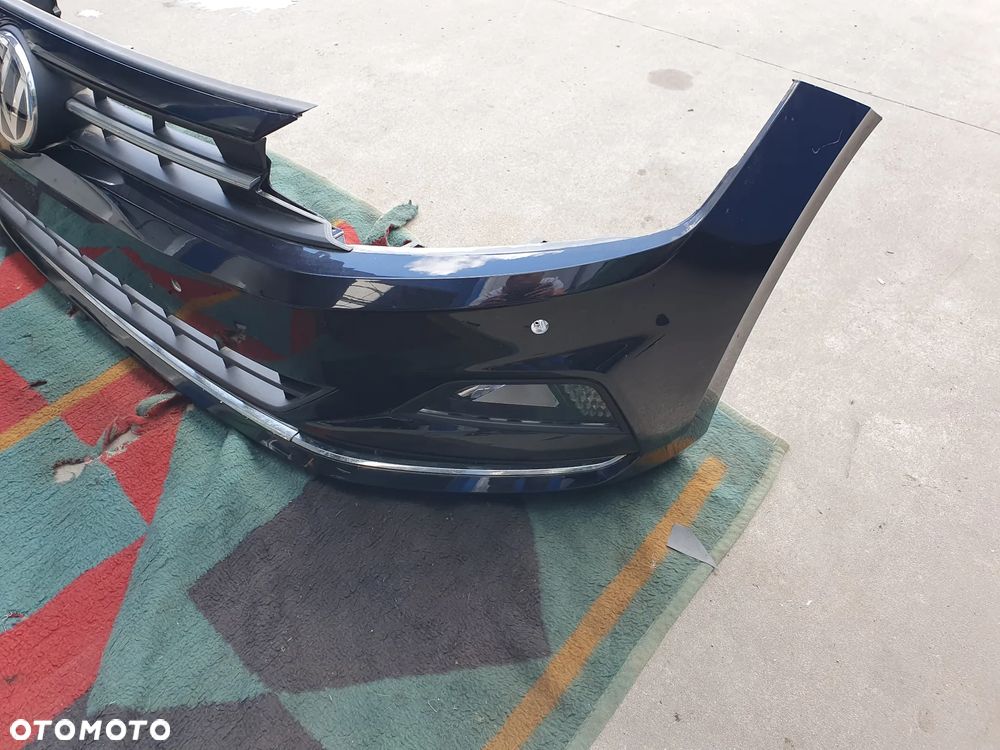 VW VOLKSWAGEN POLO 2G PRZEDLIFT 17-21 ZDERZAK PRZEDNI PRZÓD LC9X - 2