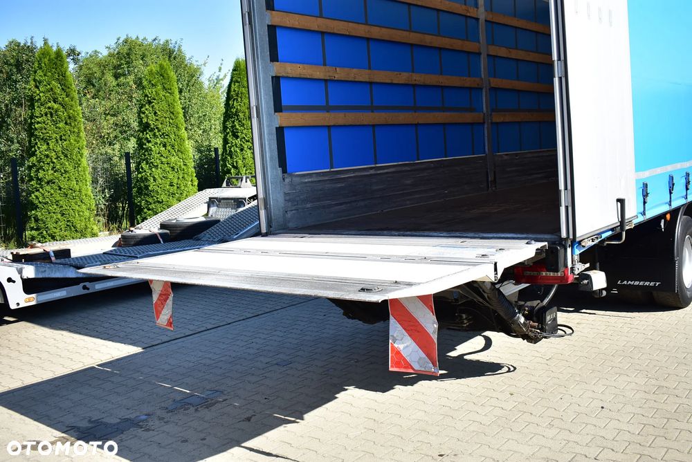 MAN TGM 15.290 /Firanka 7.50 m. + Winda / Euro 6D/ Kabina TM/ Voll LED/ Serwis M.A.N/  Sprowadzony z Niemiec ! - 18