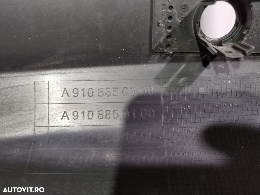 Bara fata Mercedes Sprinter, 2018, 2019, 2020, 2021, 2022, 2023, 2024, cod origine OE A9108850000.10230 - 12