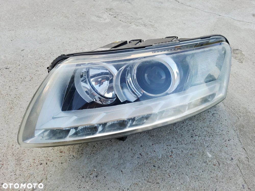 Lampa Reflektor Świateł Przód Xenon LED Lewy Lewa Audi A6 C6 Europa Lift 4F0941003CP - 1