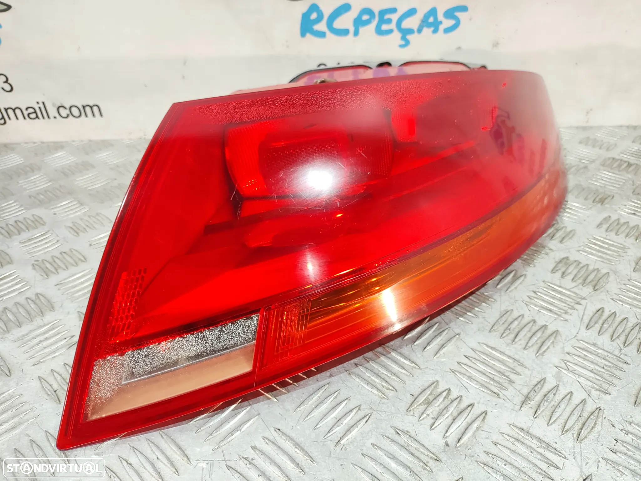 Farolim Direito Traseiro Trás Original Audi TT 2 II Mk2 8J 8J3 Coupe 8J9 Cabrio - 7