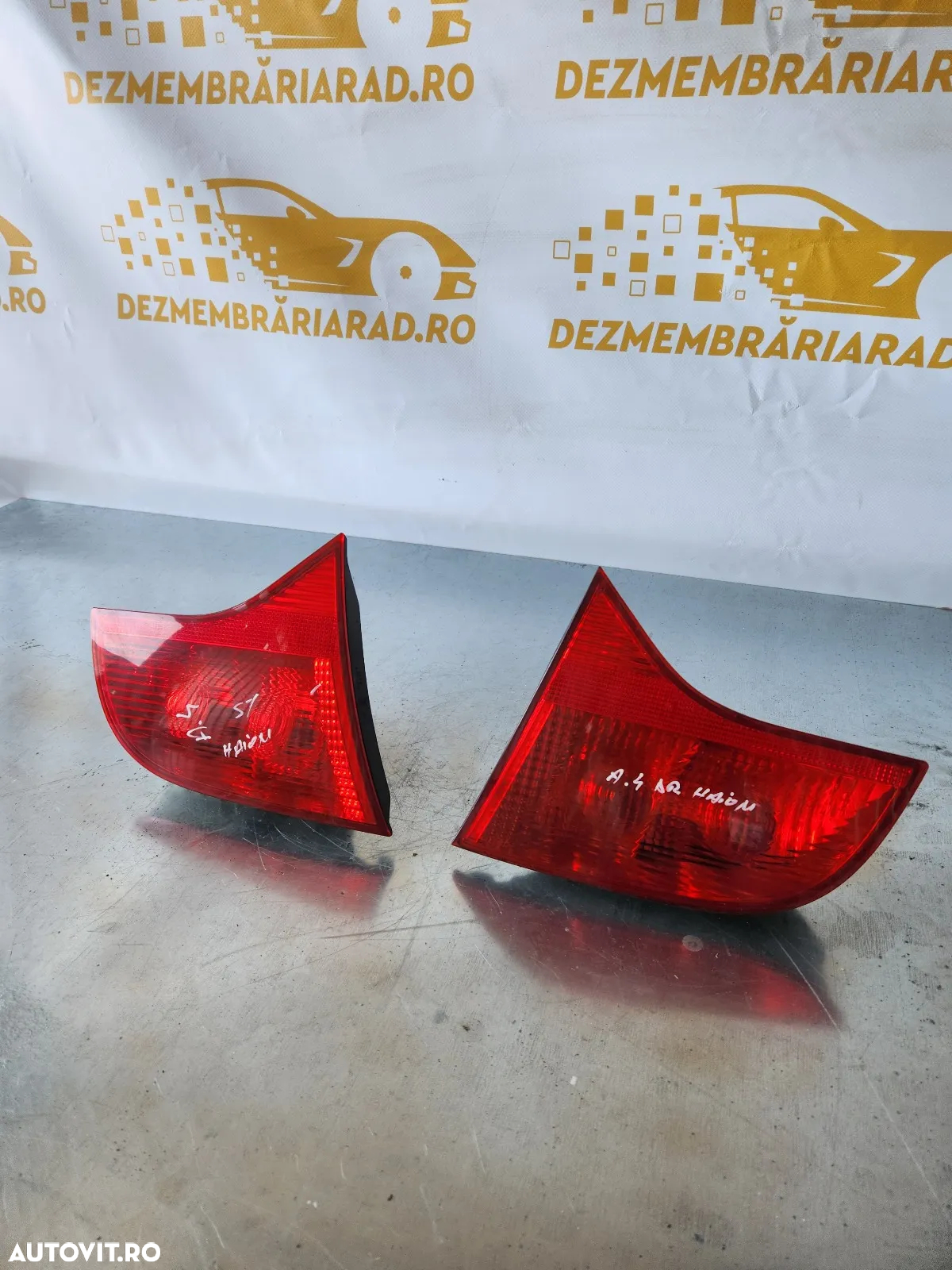 Lampa Stop Tripla Stanga Dreapta De Pe Haion Audi A4 B7 Avant Combi Break - Dezmembrari Arad - 2