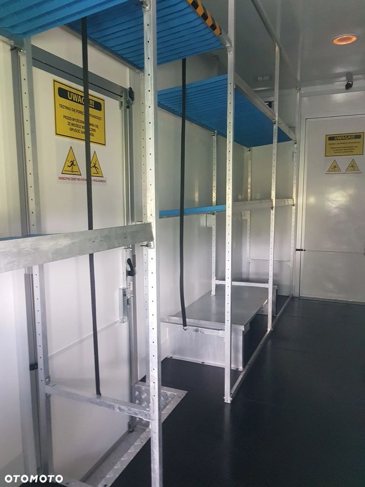 Iveco DAILY KONTENER NISKOPODŁOGOWY 4,43x2,23x2,42 SKLEP FOODTRUCK BAR KLIMA KONIOWÓZ KAMPER - 35