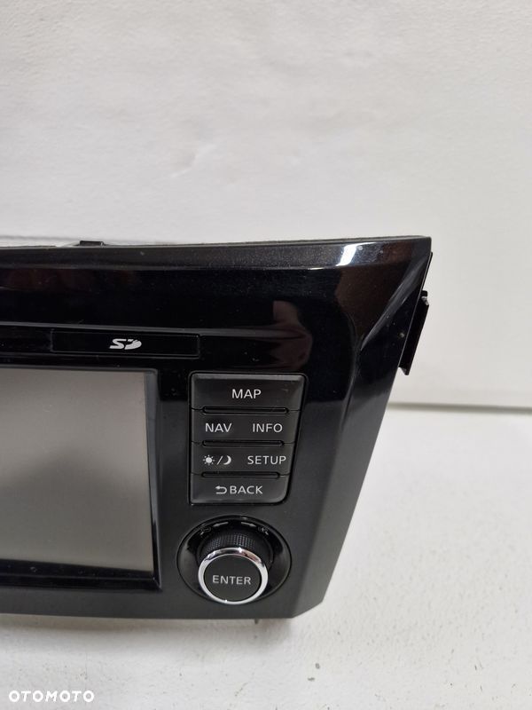 nissan qashqai ii 2 j11 radio nawigacja wyświetlacz ekran 259154et2a - 3