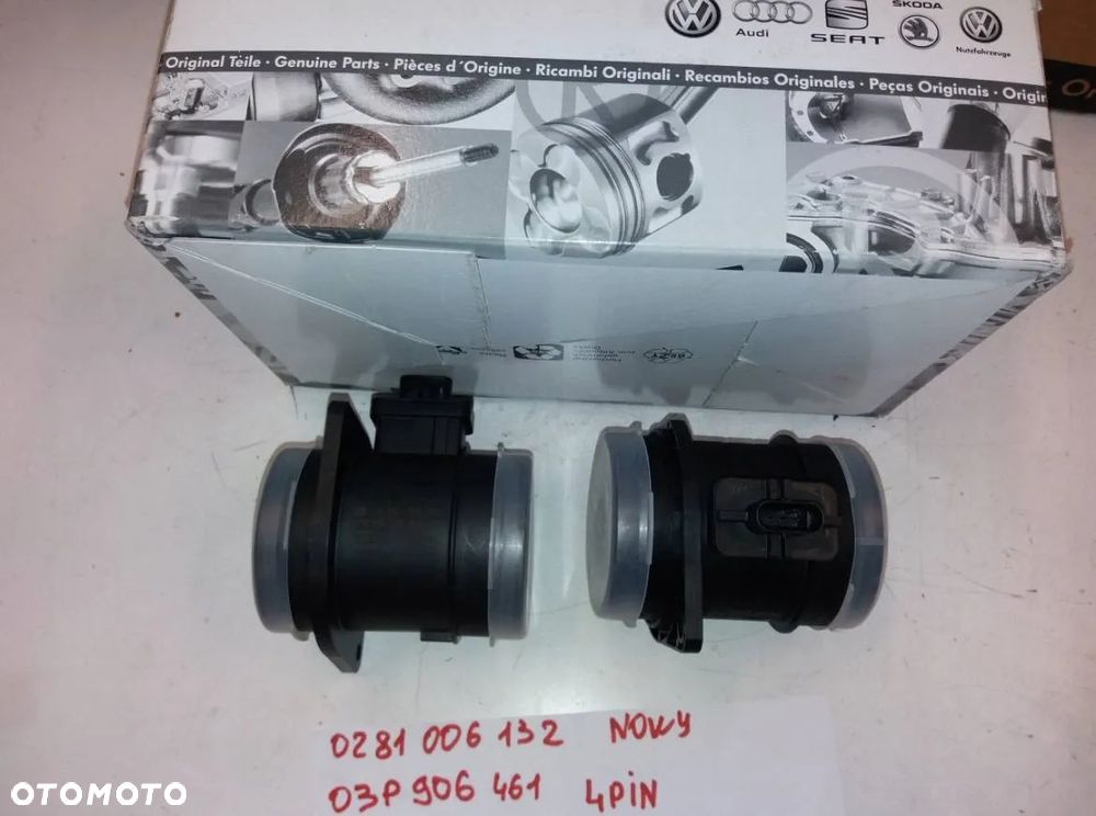 ORYGINALNY NOWY VW PRZEPŁYWOMIERZ 0281006132 , 03P906461 - 1