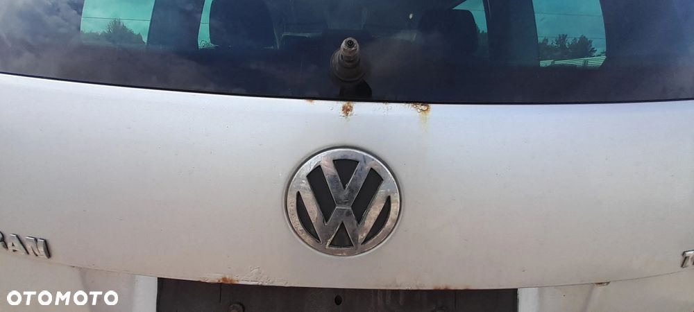 VW TOURAN I KLAPA BAGAŻNIKA TYLNA TYŁ KOMPLETNA LA7W nr. 106/7 - 2