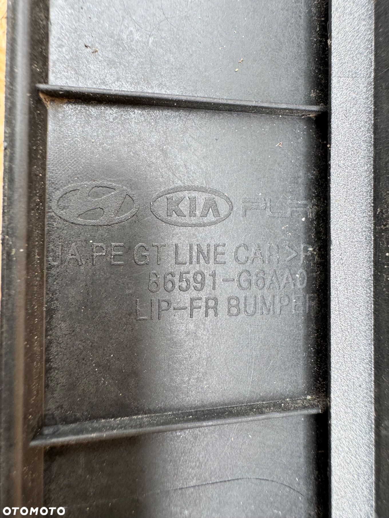 ZDERZAK PRZÓD PRZEDNI KIA PICANTO 3 III LIFT GT-LINE 20-21 STARE LOGO HOKEJ SPOILER 86511-G6AA0 86591-G6AA0 ORYGINAŁ - 13