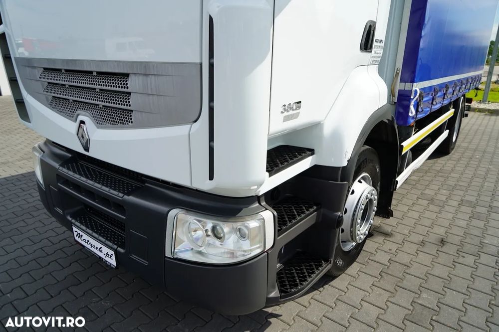 Renault PREMIUM 380 DXI / CORTINĂ 6.2 M / 4x2 / FLEETBOARD / EURO 5 - 11