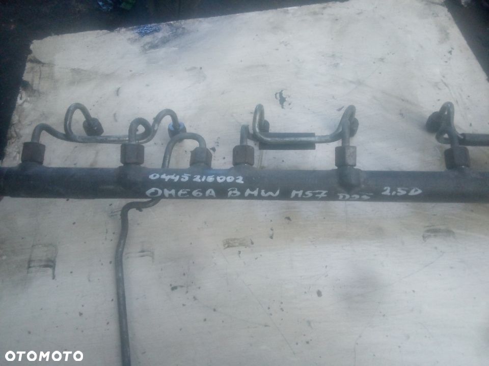 BMW e39 M57 D25 omega 2,5D listwa wtryskowa przewody wtryskowe 0445215002 - 1