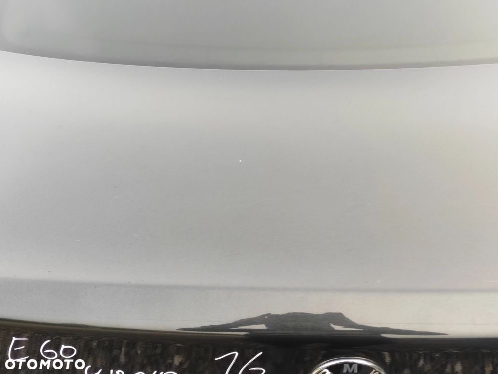 KLAPA BAGAŻNIKA BMW E60 490 DIOPSIDSCHWARZ METALIC - 6