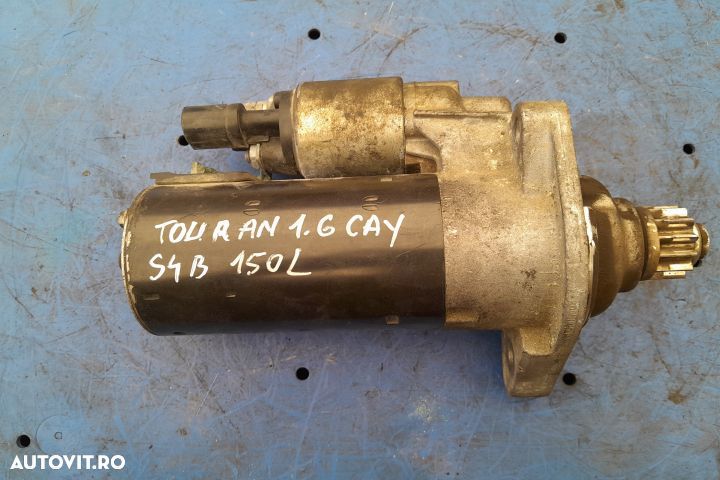 Electromotor 02Z911024H  0001153007 MX1253 Volkswagen VW Touran 1 [2t - 1